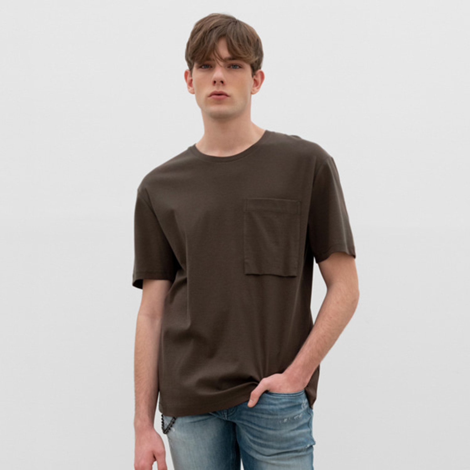 [안토니모라토] 남성 포켓 반팔 티셔츠 MMTBK5023-461