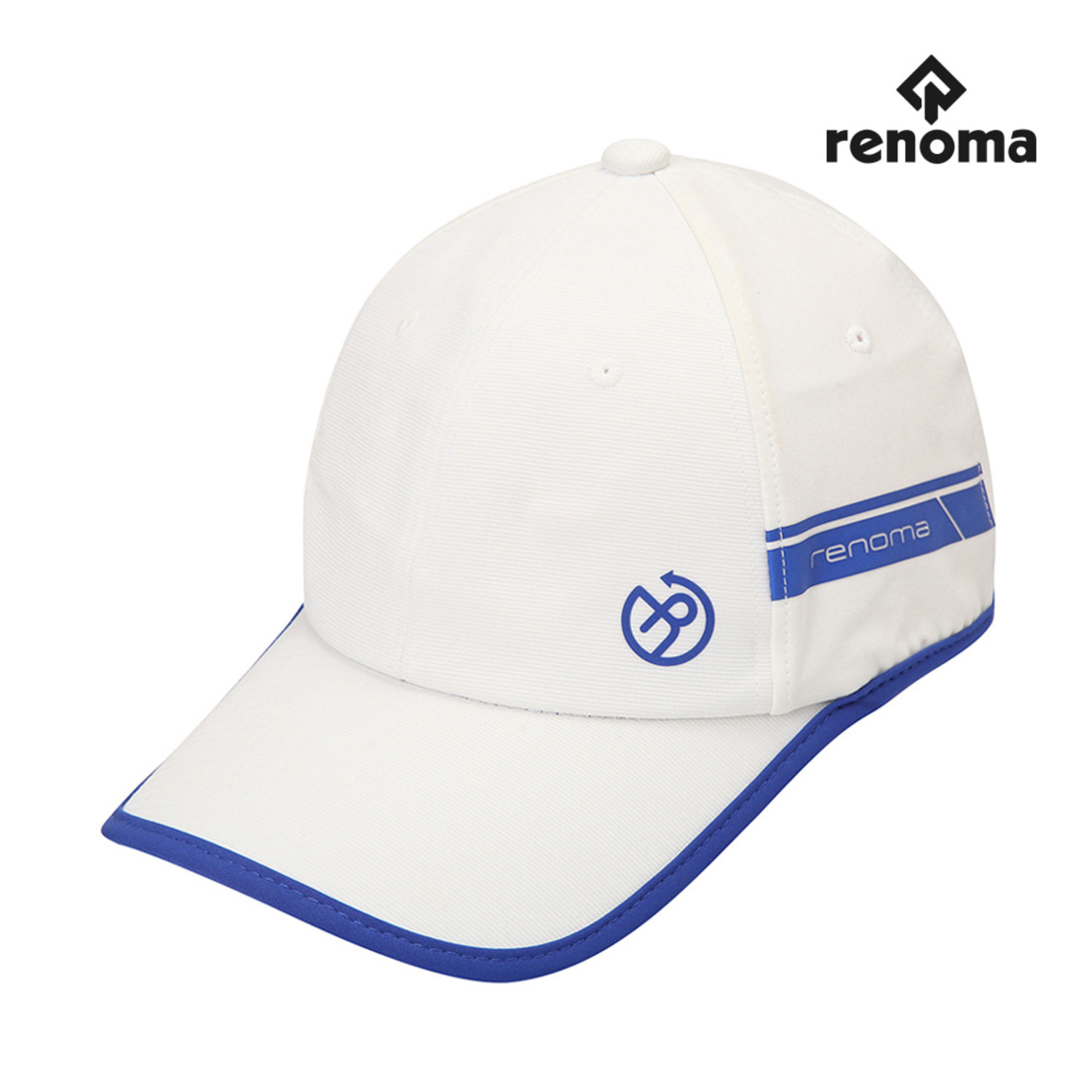[레노마골프] 남성 스포티 배색 로고 6각캡 모자 RMACH1804-100_G