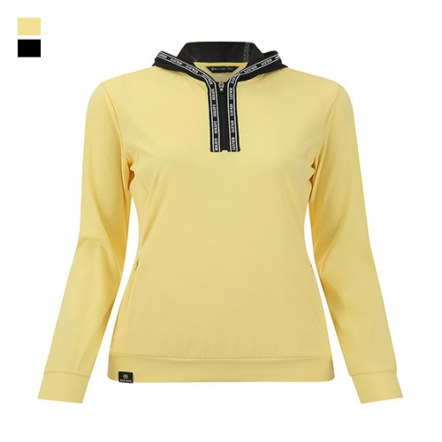 [GSH] 벤제프 여성 메쉬배색 후드티셔츠 Yellow BM1QWTS602