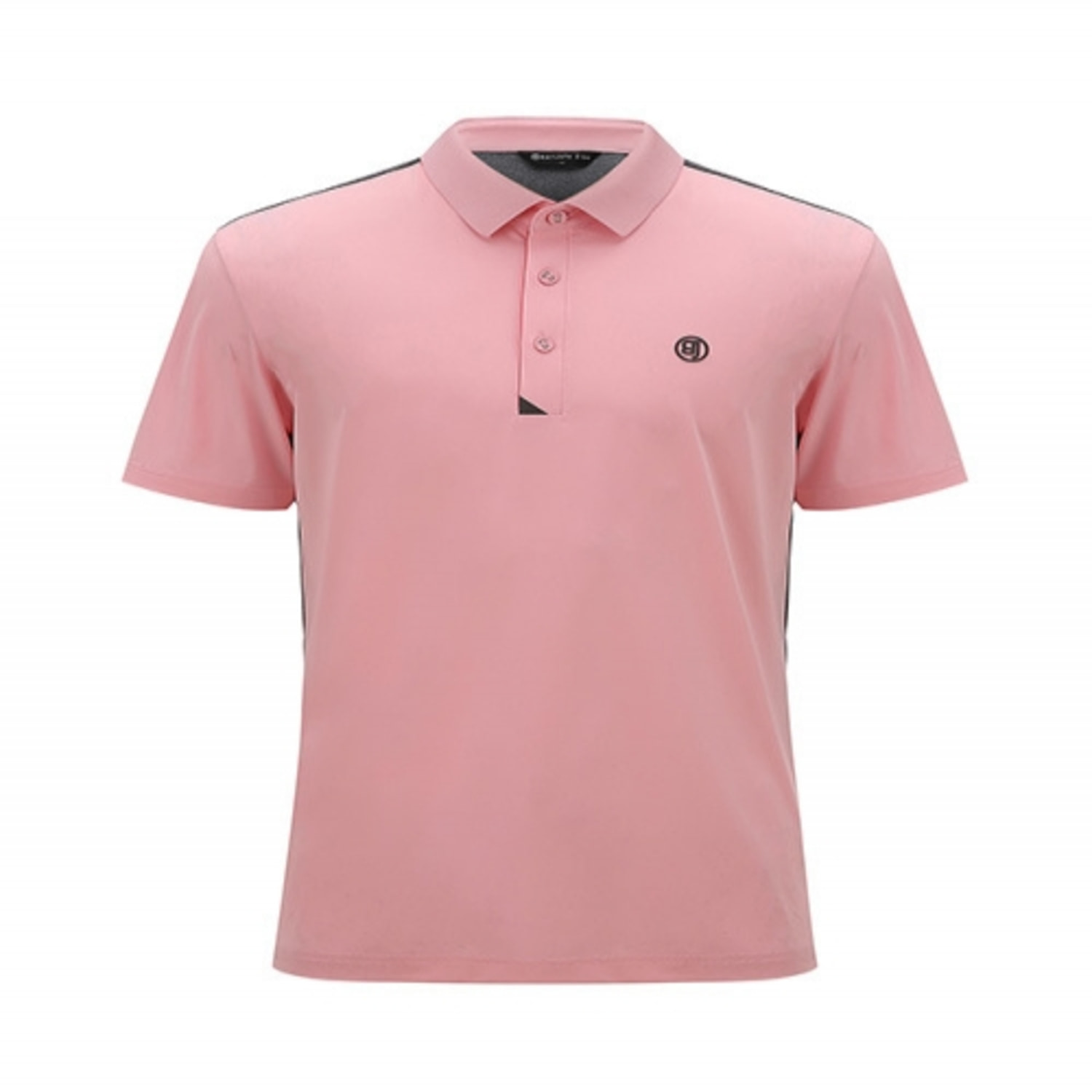 [GSH] 벤제프 남성 앞등판배색 카라티셔츠 Light Pink BL2QMTS301