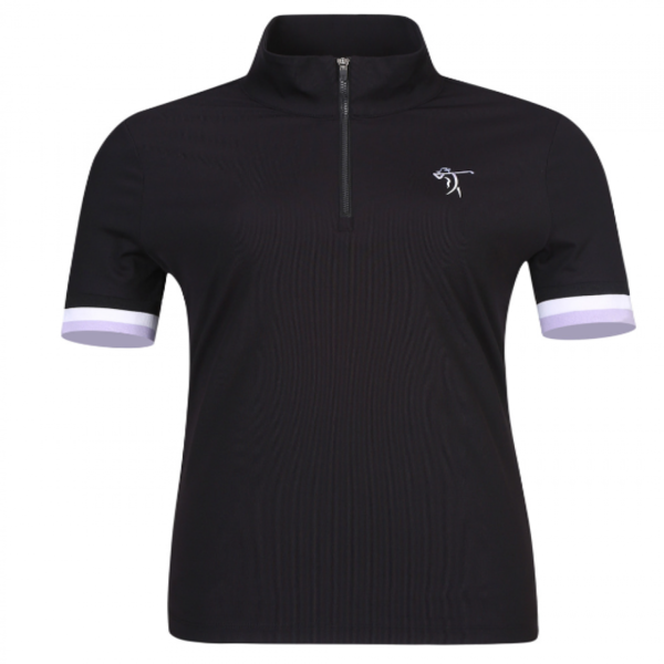 [GSH] PGA TOUR&amp;LPGA 여성 소매단 요꼬 배색 티셔츠 L222TS517P19