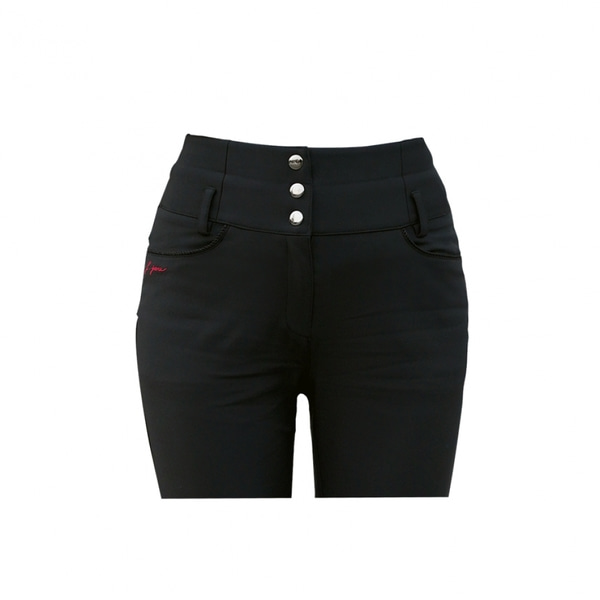[JJA] 제이제인 쓰리버튼 하이팬츠 Three Button High Pants (Black) JBASICPT01BK