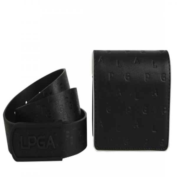 [GSH] PGA TOUR&amp;LPGA 여성 로고 포인트 볼케이스&amp;벨트 S L235AT701P19