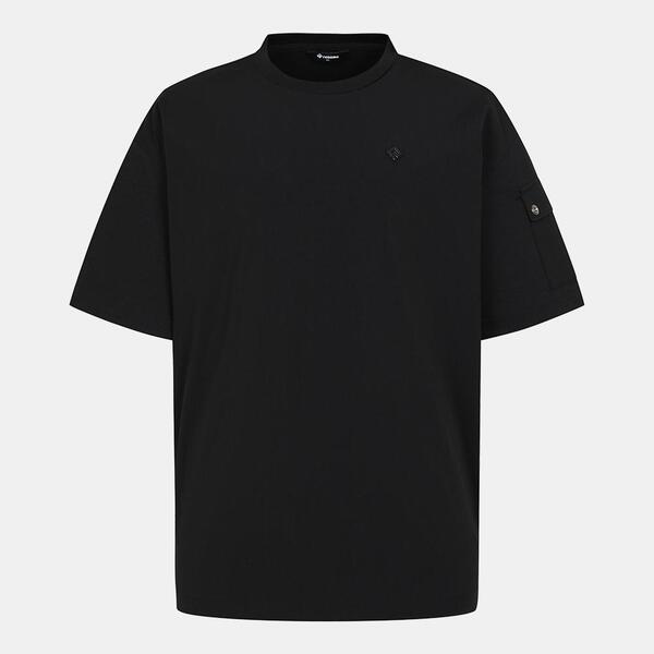 [레노마골프] 23SS 남성 우븐 믹스 소매 포켓 반팔 티셔츠 RMTRM2129-199