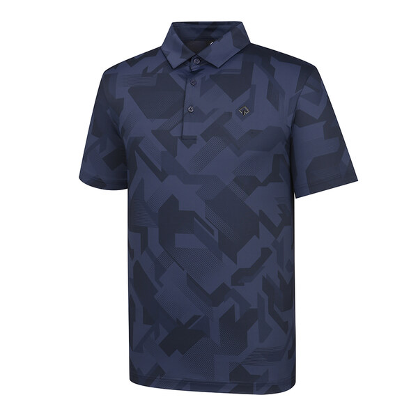 [레노마골프] 남성 패턴 카라 반팔 티셔츠 RMTYK2174-925