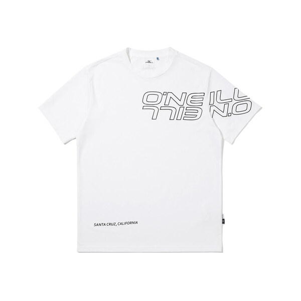 [오닐] 남성 와플 빅레터 반팔 티셔츠 OMTRM2255-101