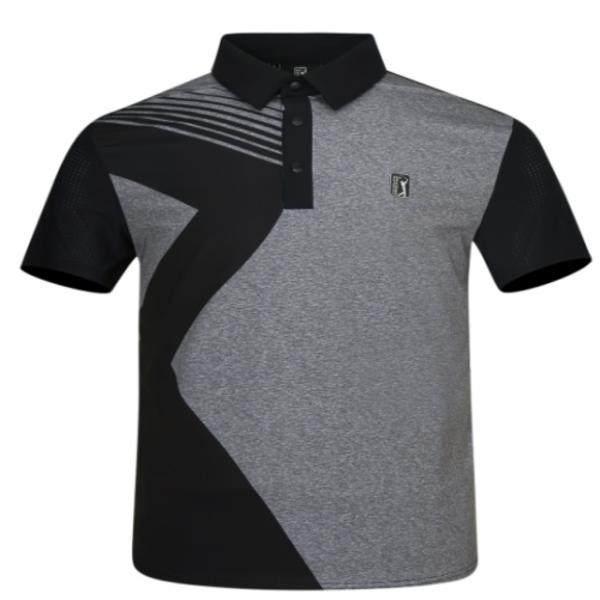 [GSH] PGA TOUR&amp;LPGA 남성 시그니처 컬러블럭 반팔 티셔츠 L222TS111P13